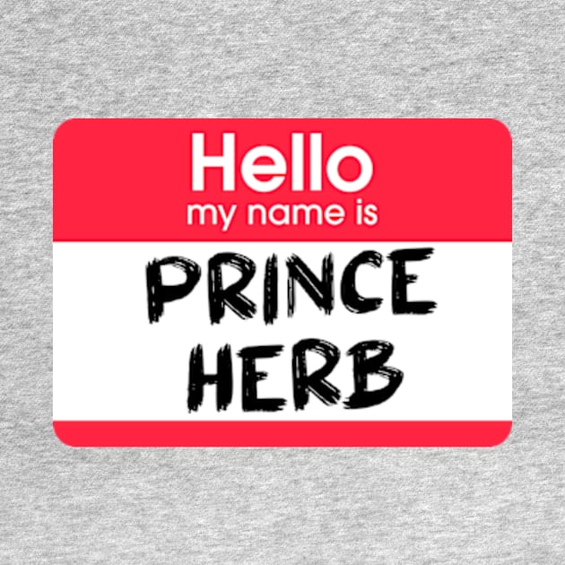 My name is Prince Herb by LuisP96